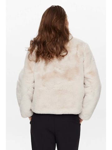 NÜMPH Teddyjacke in Creme