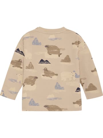 enfant Longsleeve in Hellbraun
