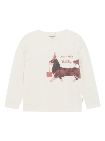 Minymo Longsleeve in Weiß