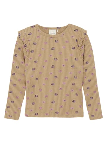 Minymo Longsleeve lichtbruin
