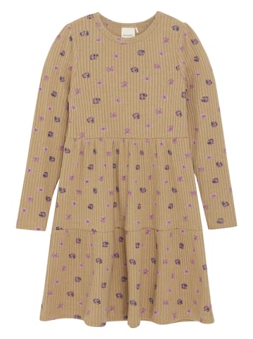 Minymo Kleid in Hellbraun