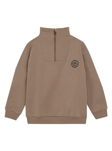 Minymo Sweatshirt in Hellbraun