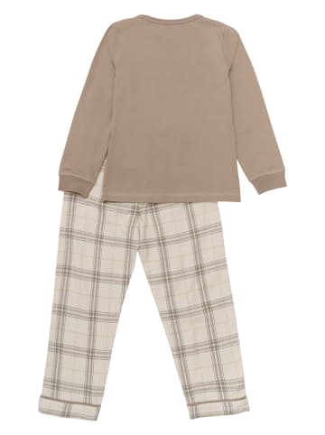 Minymo Pyjama in Hellbraun