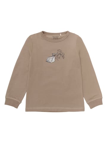 Minymo Pyjama in Hellbraun
