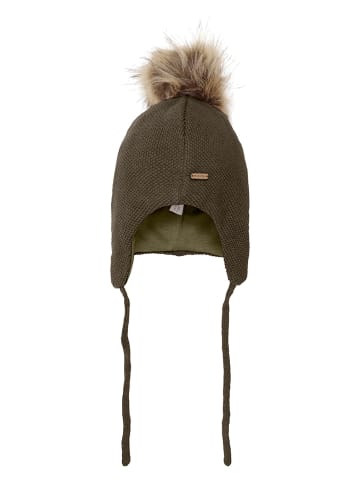 Minymo Bommelmütze in Khaki