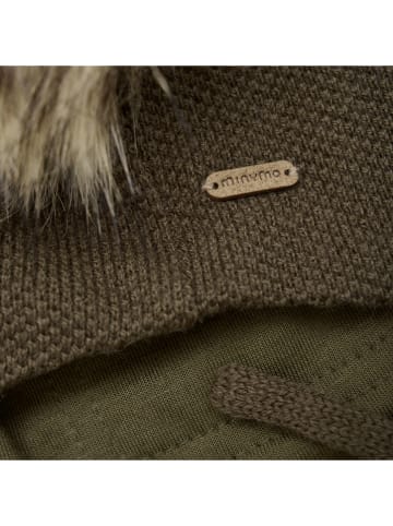 Minymo Bommelmütze in Khaki