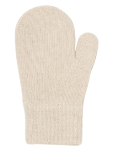 Minymo 3er-Set: Fäustlinge in Dunkelrosa/ Khaki/ Creme