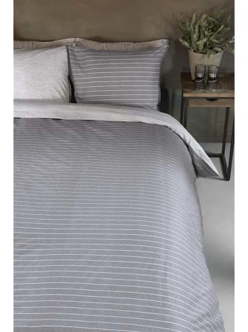 Rivièra Maison Bettwäsche-Set ''Pinstripe'' in Grau