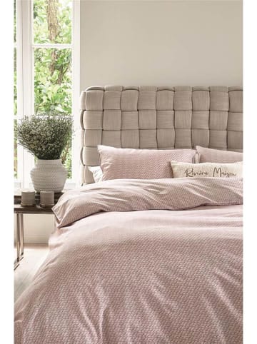 Rivièra Maison Bettwäsche-Set ''Bambu'' in Rosa