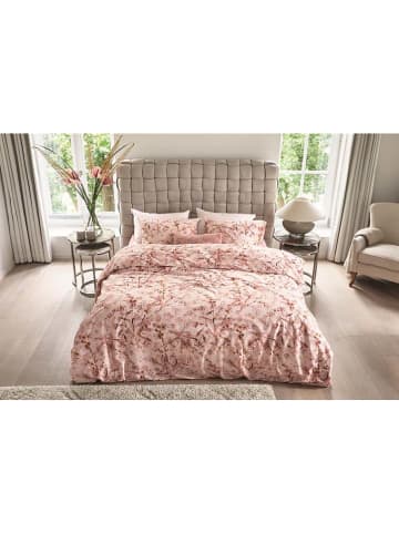 Rivièra Maison Komplet pościeli "Blushing Blooms" w kolorze jasnoróżowym