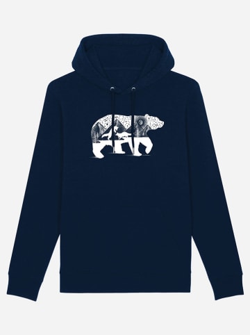 WOOOP Hoodie in Dunkelblau