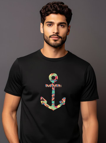 WOOOP Shirt in Schwarz