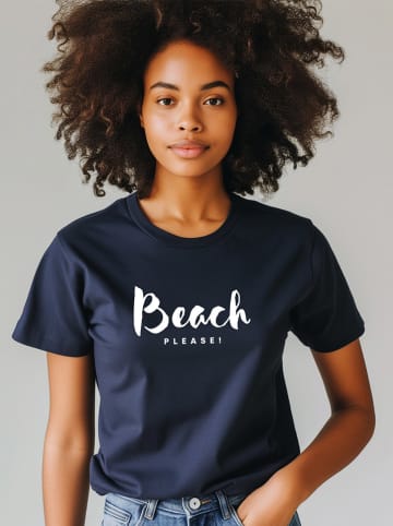 WOOOP Shirt in Dunkelblau