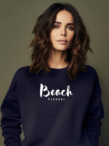 WOOOP Sweatshirt in Dunkelblau