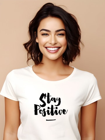 WOOOP Shirt in Weiß