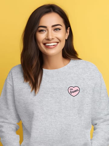 WOOOP Sweatshirt in Grau