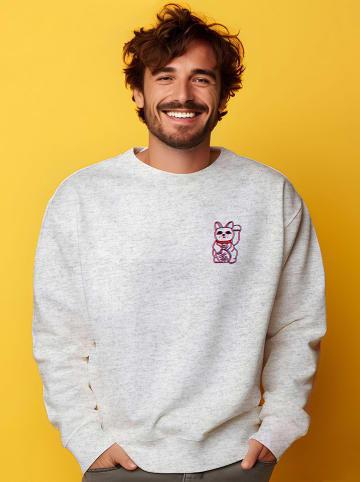 WOOOP Sweatshirt in Grau