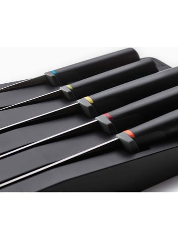 JosephJoseph 5er-Set Küchenmesser "Elevate" in Schwarz