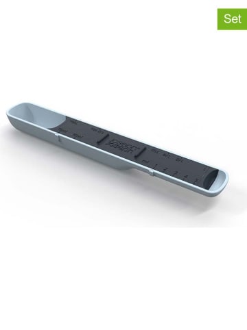 JosephJoseph 2-delige set: maatlepels lichtblauw - (B)3 x (H)19,5 cm