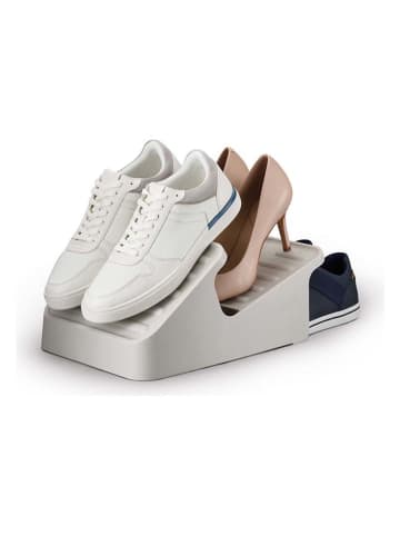 JosephJoseph 2-delige set: schoenenplank grijs - (B)23,5 x (H)15 x (D)35 cm