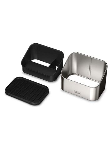 JosephJoseph Organizery (2 szt.) w kolorze srebrnym do zlewu - 17,5 x 11,9 x 12 cm