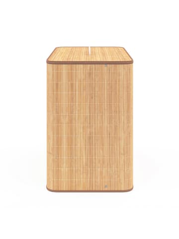 IDOMYA Essentials Wäschekorb in Natur - (B)60 x (H)60 x (T)40 cm