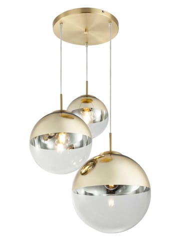 Globo lighting Hängeleuchte "Varus" in Gold - Ø 30 cm