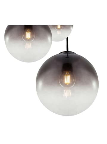 Globo lighting Hängeleuchte "Varus" in Silber/ Grau - Ø 30 cm