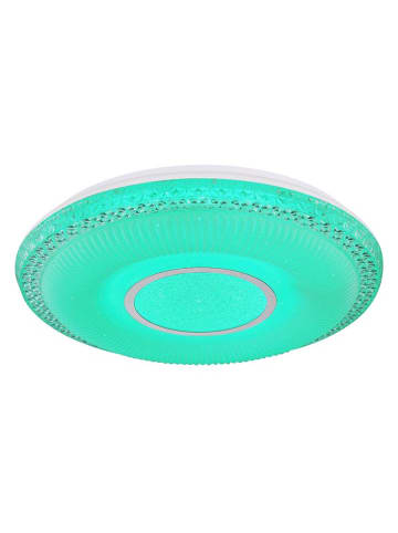 Globo lighting LED-Deckenleuchte "Klemens" in Weiß - Ø 50 cm