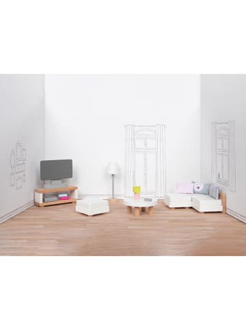 Goki Poppenhuismeubel "Woonkamer" - vanaf 3 jaar