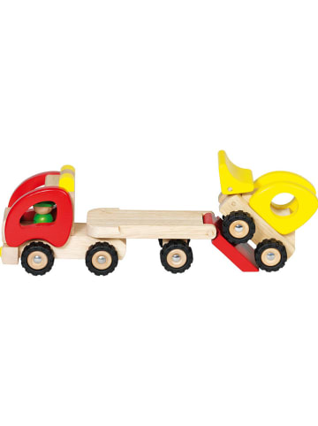 Goki Transporter z koparką - 3+