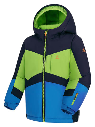Kamik Ski-/snowboardjas "Owen" donkerblauw/groen