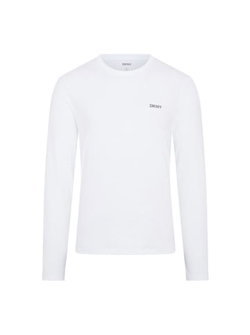 DKNY 3er-Set: Longsleeves in Weiß/ Grau/ Schwarz