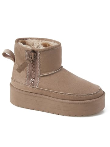 C'M Boots lichtbruin/grijs