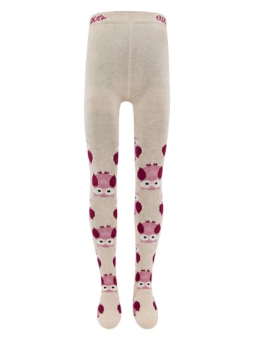 ewers Strumpfhose in Creme/ Rosa