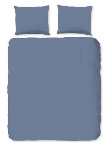 Good Morning Flanellen beddengoedset blauw