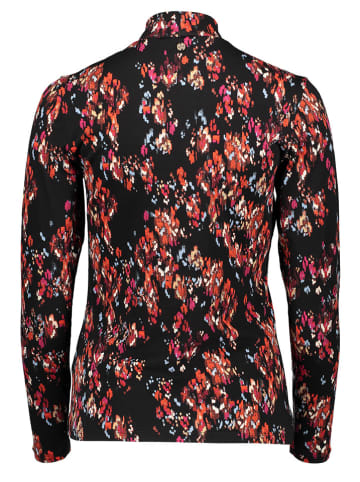 Garcia Longsleeve in Schwarz/ Rot