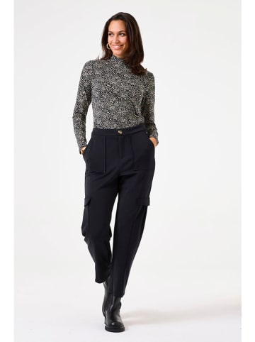 Garcia Blouse zwart/beige