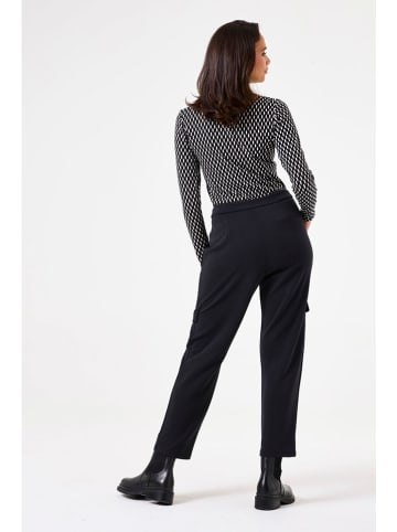 Garcia Bluse in Schwarz/ Weiß