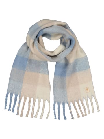 Garcia Schal in Hellblau/ Sand