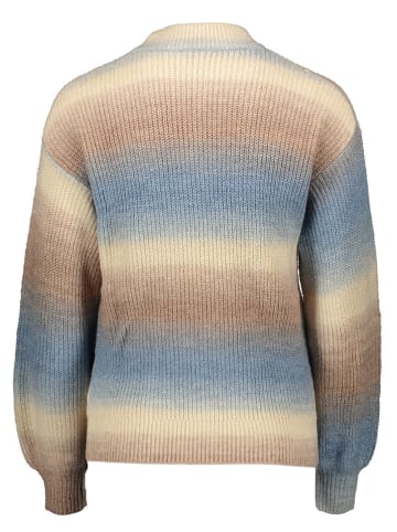Garcia Sweter w kolorze beżowo-niebieskim