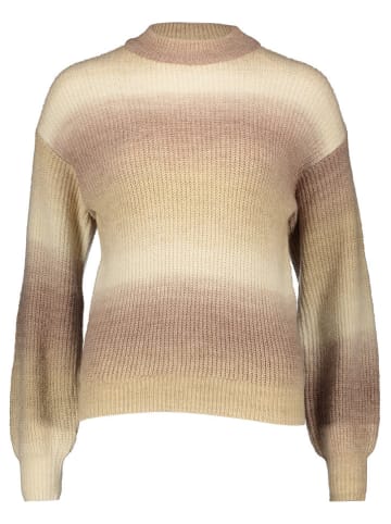 Garcia Sweter w kolorze beżowo-brązowym