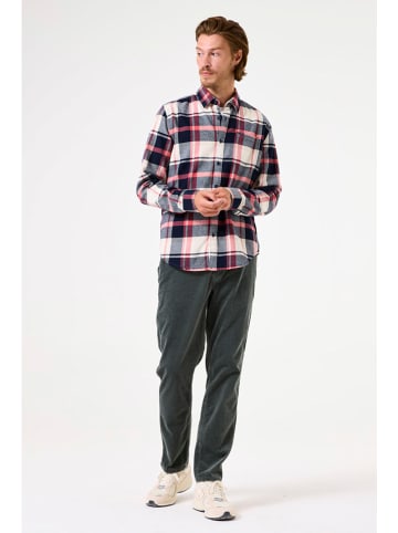 Garcia Hemd in Creme/ Rot/ Dunkelblau