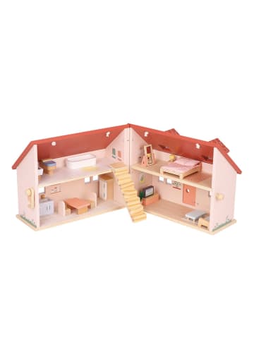 Woet Poppenhuis met meubels - vanaf 3 jaar