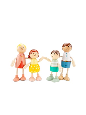 Woet 4-delige set: poppen - vanaf 3 jaar