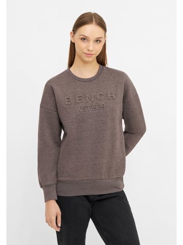 Bench Sweatshirt "Avyanna" in Braun