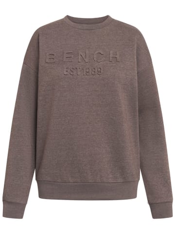 Bench Sweatshirt "Avyanna" in Braun
