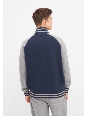 Bench Sweatvest "Visby" donkerblauw/grijs