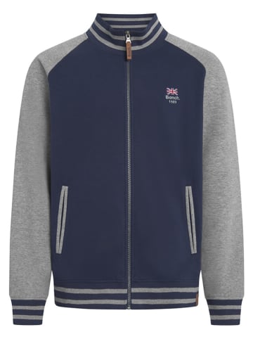 Bench Sweatvest "Visby" donkerblauw/grijs