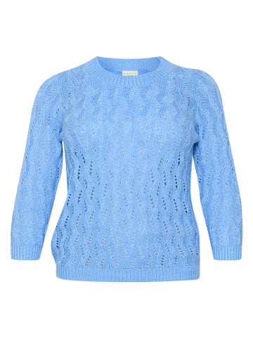 Kaffe Pullover in Hellblau